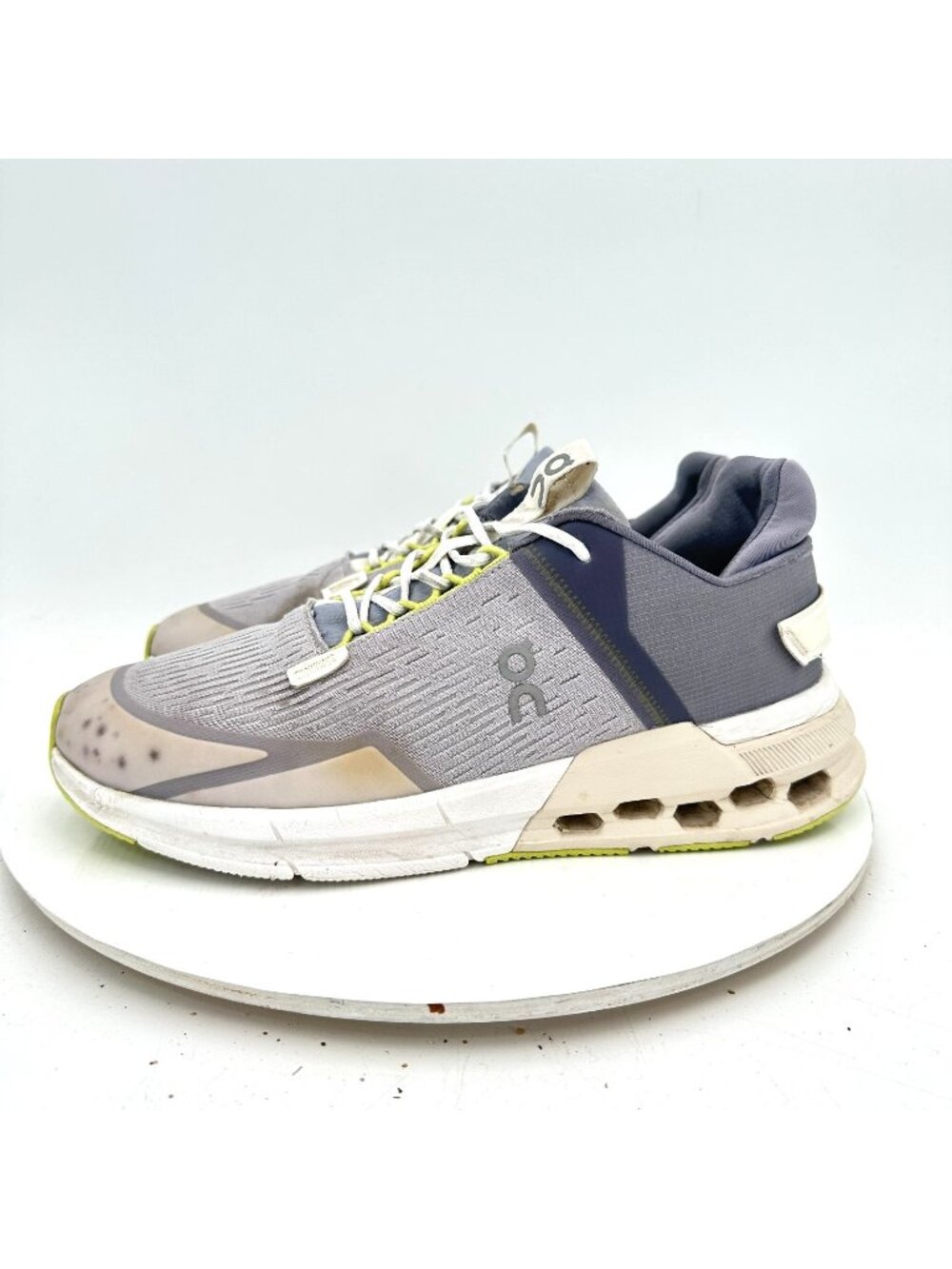 On Cloudnova Flux Women Size 9 3WD10381389 Fade Moon Purple Running Shoes